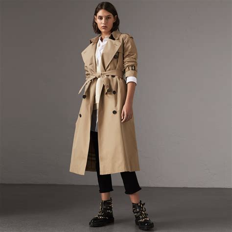 burberry trench coat women long|burberry pleated trench coat.